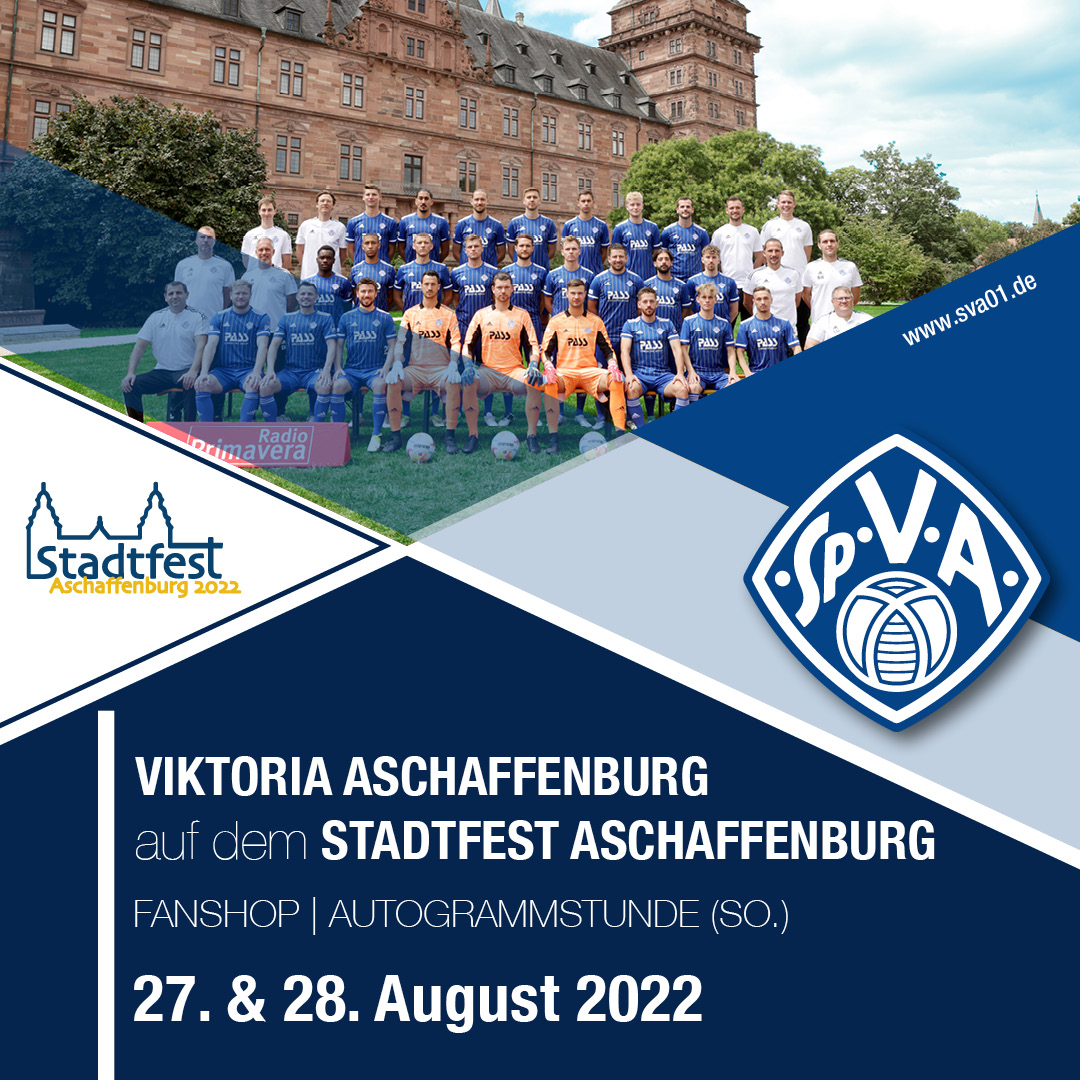 Viktoria auf dem Stadtfest Aschaffenburg - Viktoria Aschaffenburg