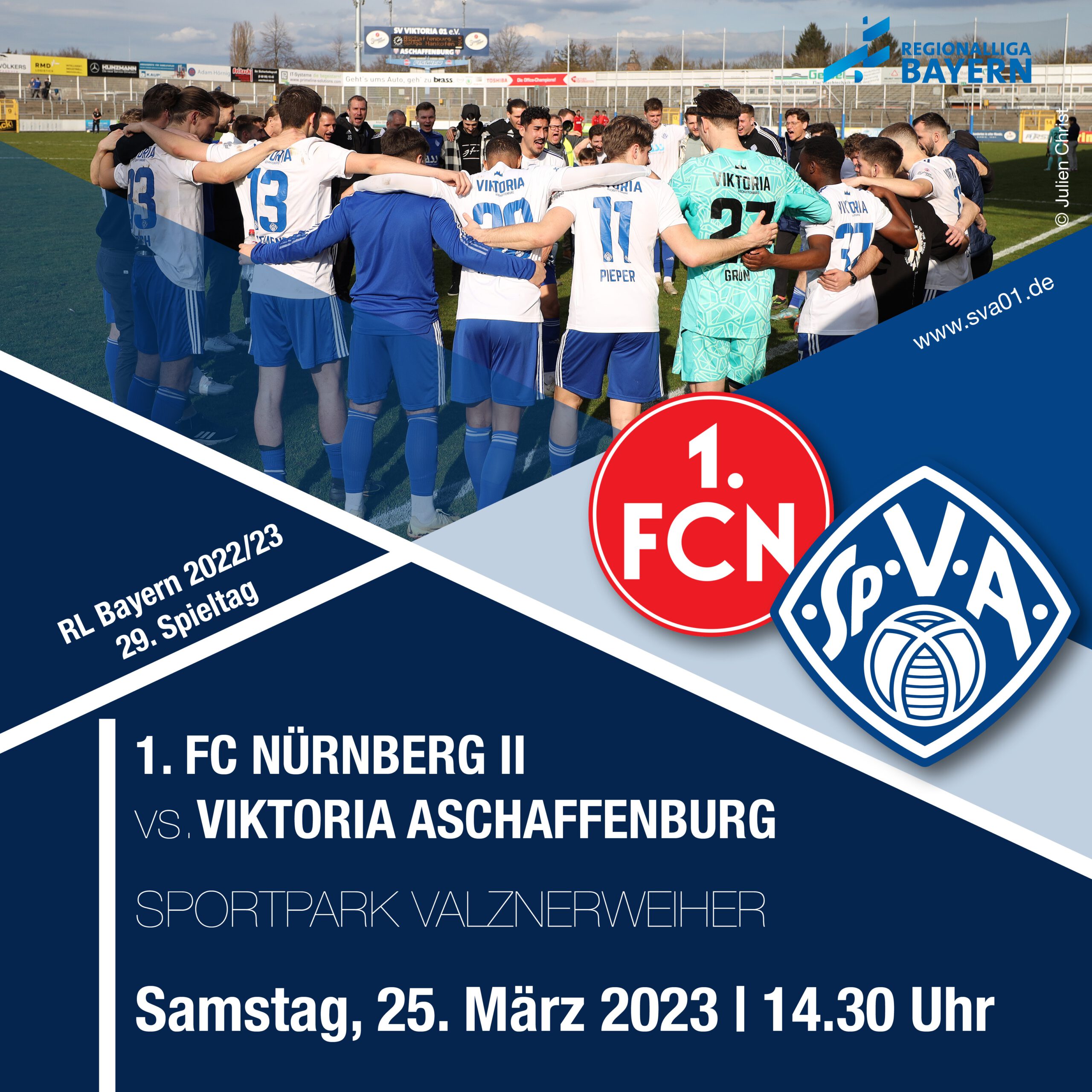 Weiter geht's! Das nächste Topspiel steht an! Viktoria Aschaffenburg