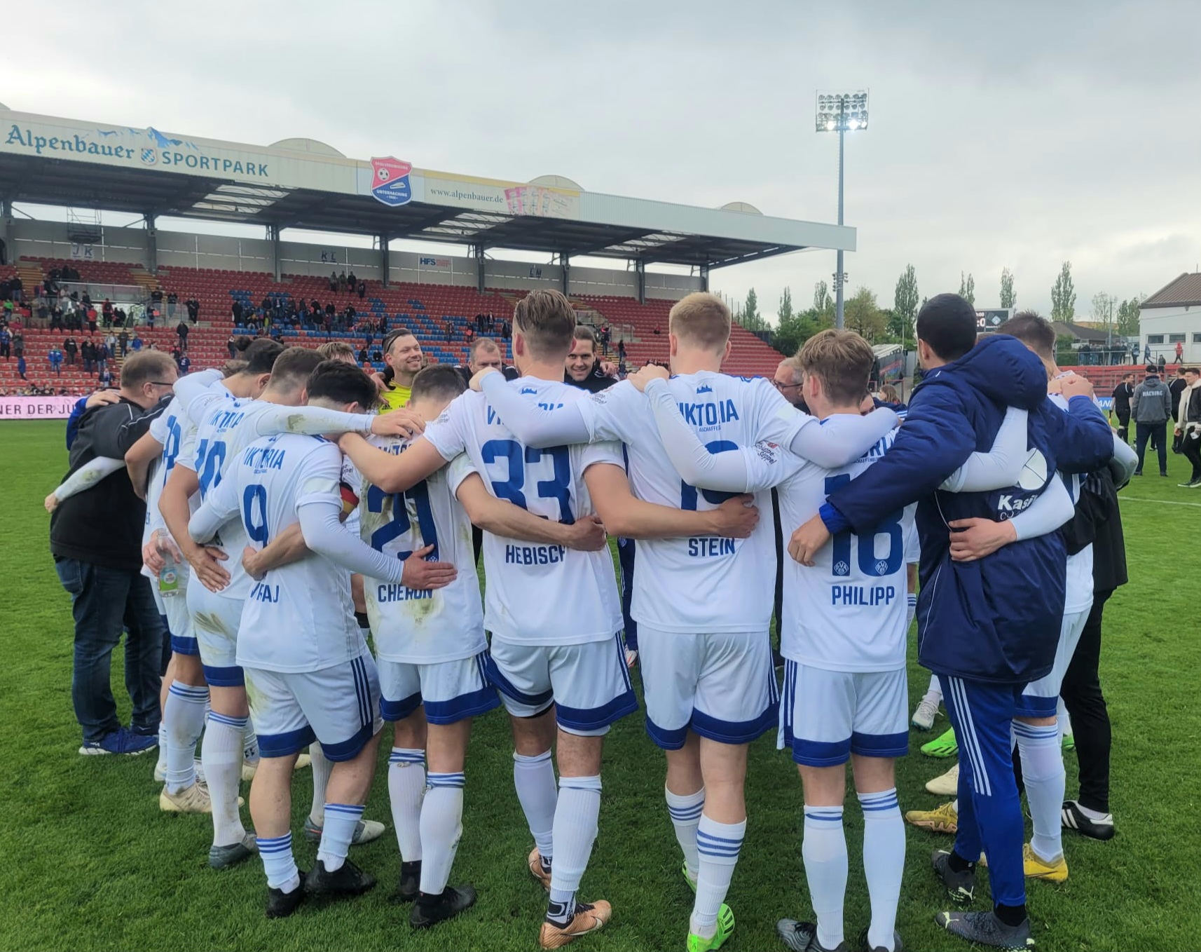 Punktgewinn beim Meister Viktoria Aschaffenburg