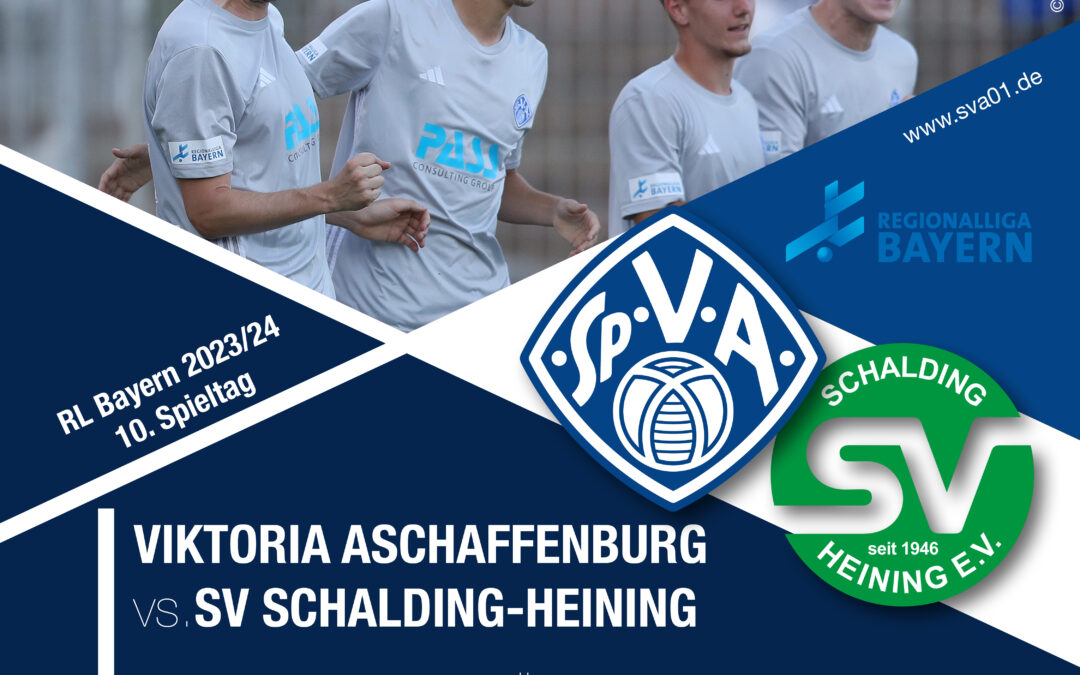 Orga-Hinweise für das Heimspiel gegen den SV Schalding-Heining 