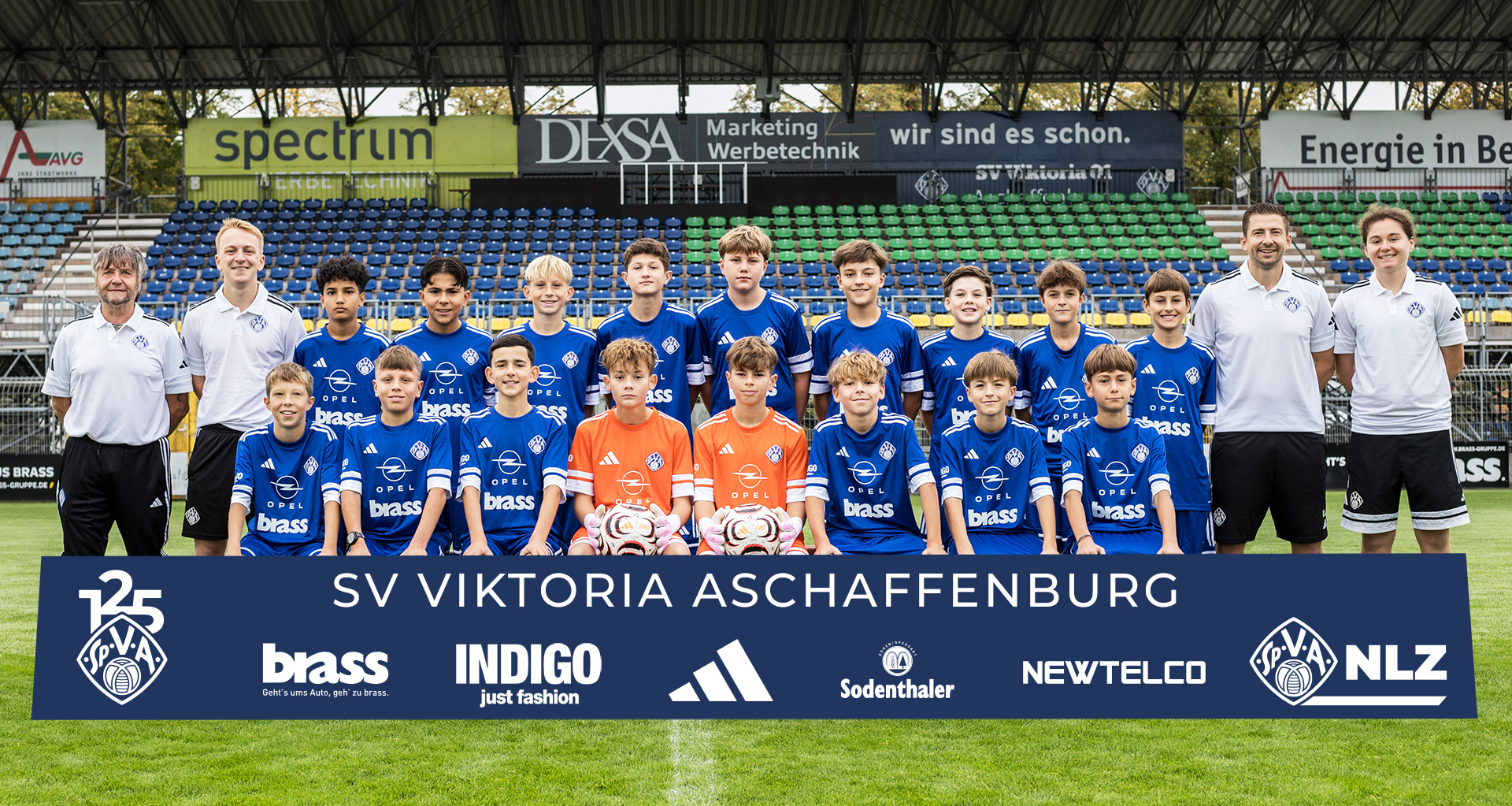 Mannschaftsfoto der U13 (D1-Junioren) in der Saison 2026/27